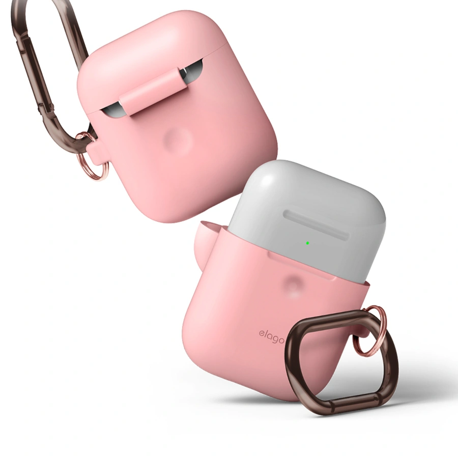 Elago A2 Hang Case Lovely Pink for Airpods with Wireless Charging Case (EAP2SC-HANG-PK)